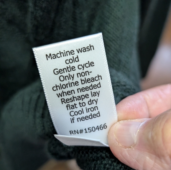 Market & Spruce stitch fix hunter green pull over knit sweater- sz 2X-NWTS - Picture 11 of 11